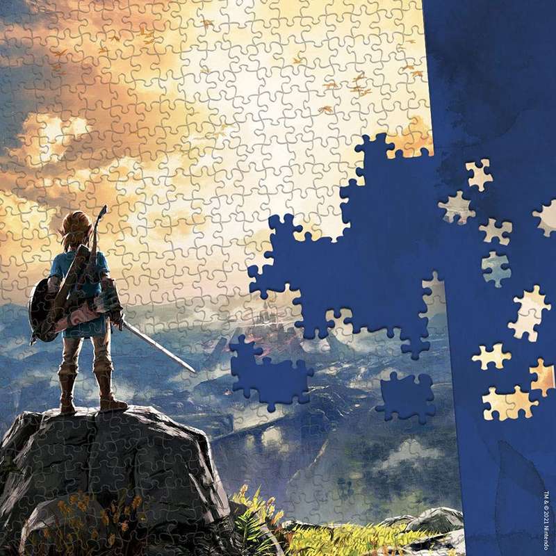 Legend of Zelda, The: Breath of the Wild - 1000 Piece Puzzle (New) - USAopoly / The OP Games 1000G