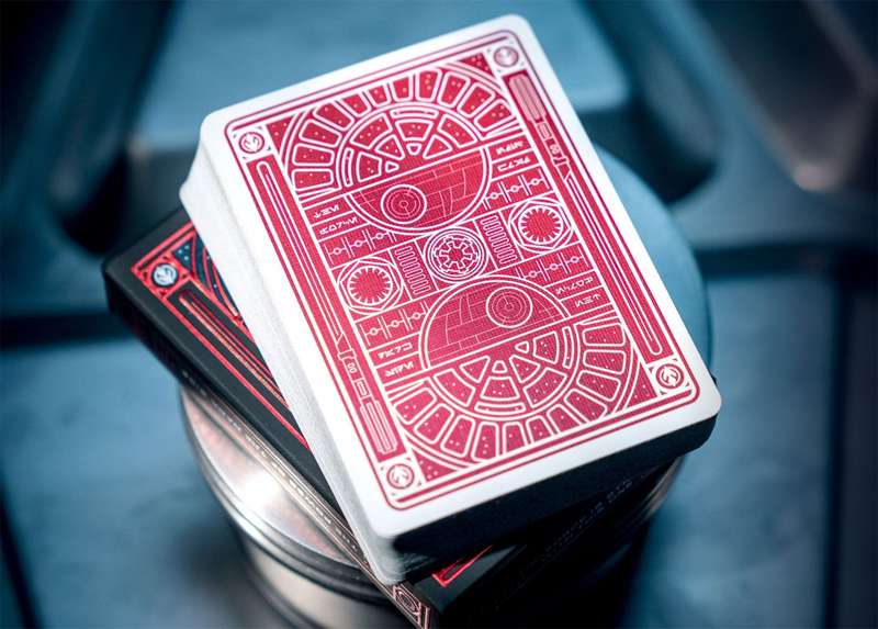 Star Wars: Red Dark Side Deck - Premium Playing Cards (New) - Theory11 100G