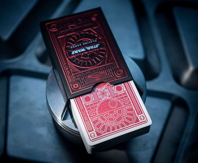 Star Wars: Red Dark Side Deck - Premium Playing Cards (New) - Theory11 100G