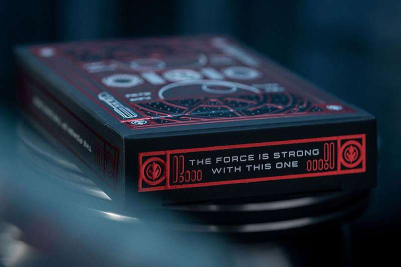 Star Wars: Red Dark Side Deck - Premium Playing Cards (New) - Theory11 100G
