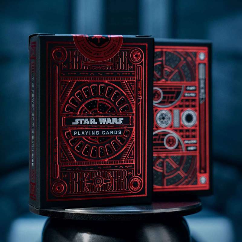 Star Wars: Red Dark Side Deck - Premium Playing Cards (New) - Theory11 100G