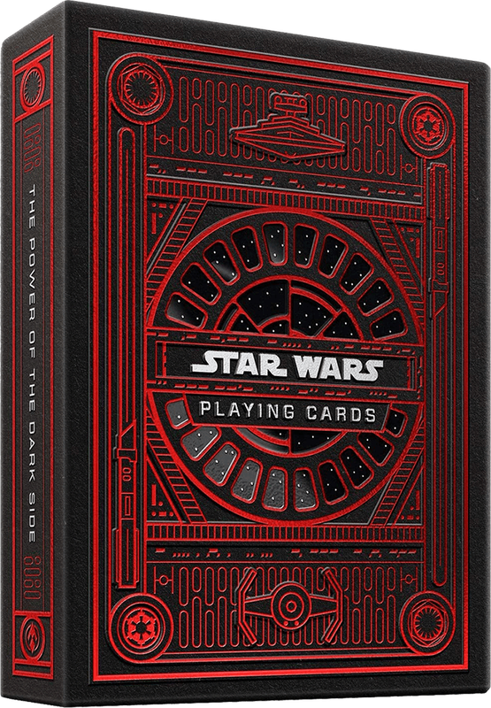 Star Wars: Red Dark Side Deck - Premium Playing Cards (New) - Theory11 100G