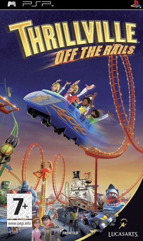 Thrillville: Off the Rails (PSP)(Pwned) - Lucasarts Games 80G