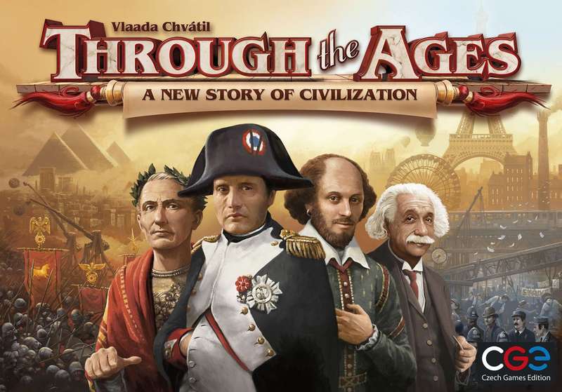 Through The Ages: A New Story of Civilization (New) - Czech Games Edition 1000G