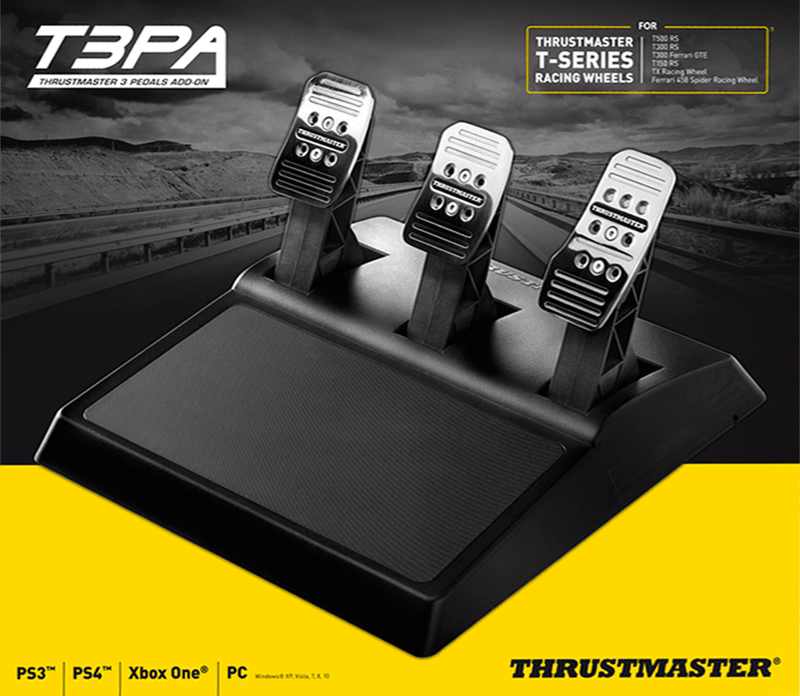 Thrustmaster T3PA Pedal Add-On (PC / PS3 / PS4 / Xbox One)(New) - Thrustmaster 4000G