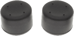 Controller Thumb Grips - Silicone Enhanced Precision - Black (PS1 / PS2 / PS3 / PS4 / Xbox 360 /
