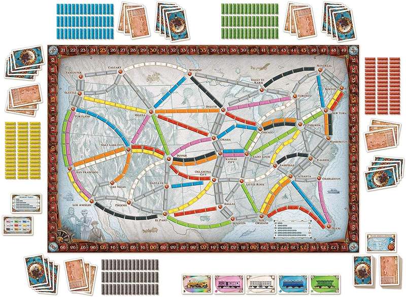 Ticket to Ride (New) - Days of Wonder 1000G