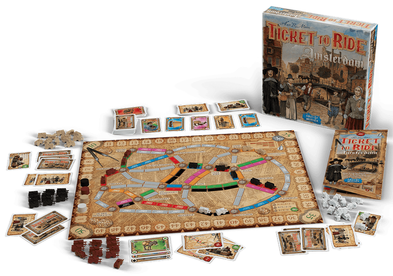 Ticket to Ride: Amsterdam (New) - Days of Wonder 750G