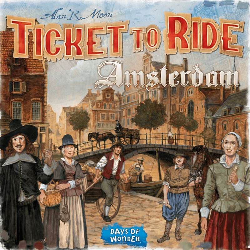 Ticket to Ride: Amsterdam (New) - Days of Wonder 750G