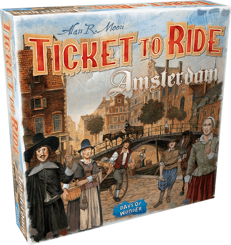 Ticket to Ride: Amsterdam (New) - Days of Wonder 750G