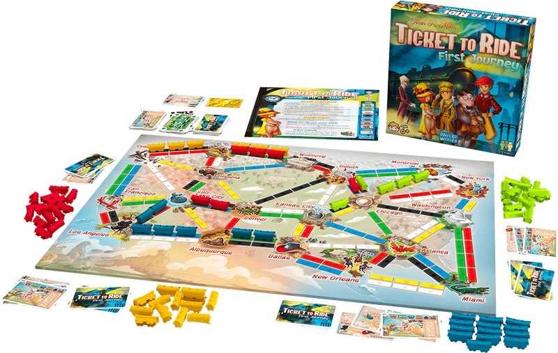 Ticket to Ride: First Journey (New) - Days of Wonder 1200G