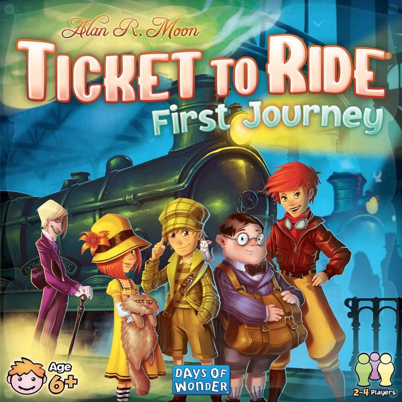 Ticket to Ride: First Journey (New) - Days of Wonder 1200G