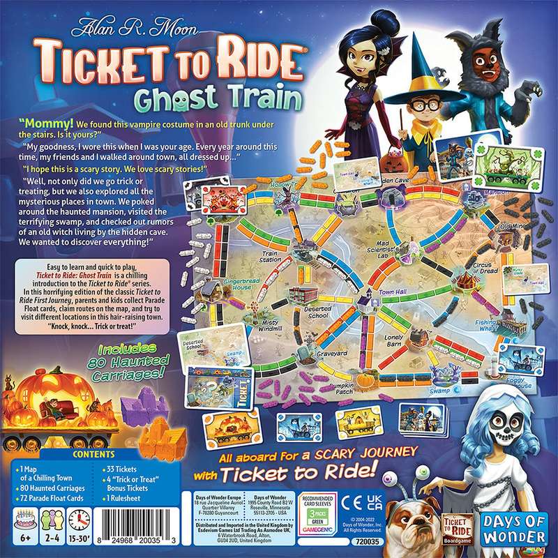 Ticket to Ride: Ghost Train (New) - Days of Wonder 1400G