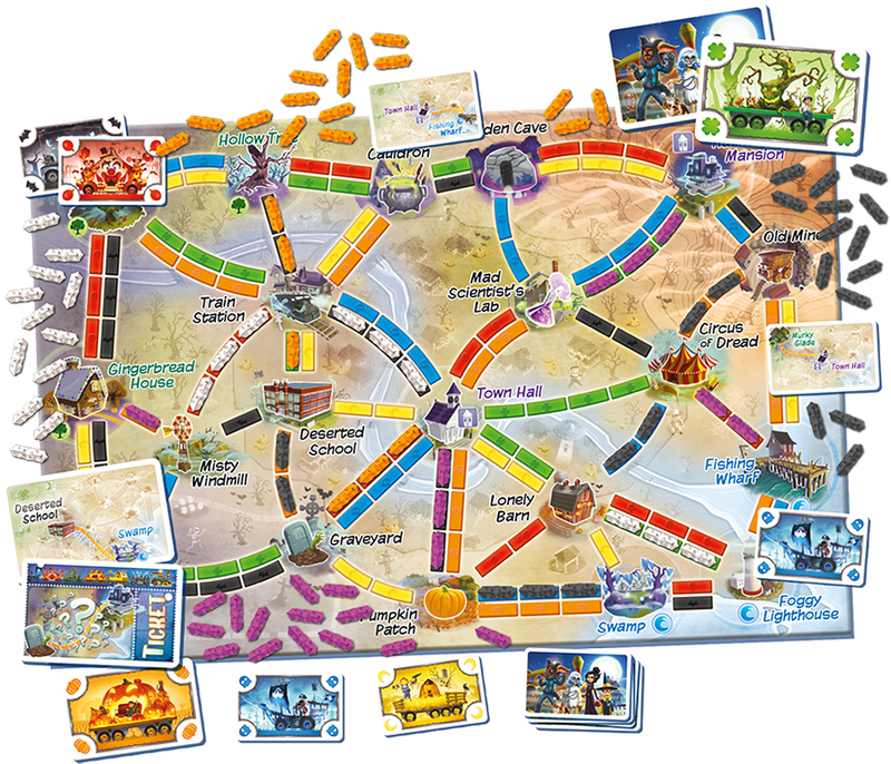 Ticket to Ride: Ghost Train (New) - Days of Wonder 1400G