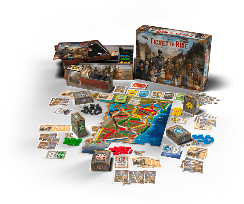Ticket to Ride Legacy: Legends of the West (New) - Days of Wonder 5000G