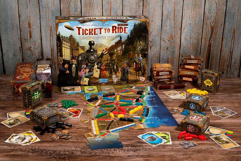 Ticket to Ride Legacy: Legends of the West (New) - Days of Wonder 5000G