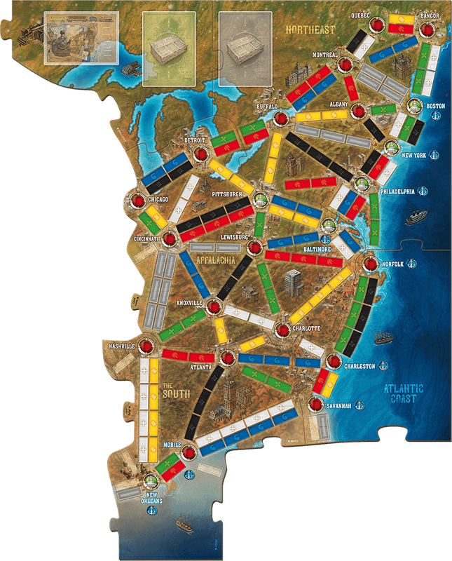 Ticket to Ride Legacy: Legends of the West (New) - Days of Wonder 5000G