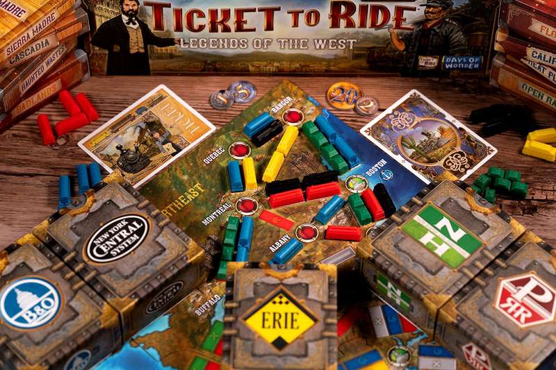 Ticket to Ride Legacy: Legends of the West (New) - Days of Wonder 5000G