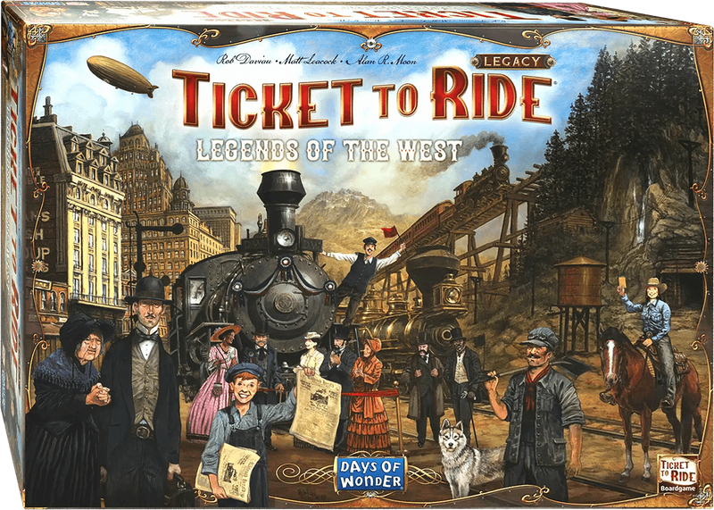 Ticket to Ride Legacy: Legends of the West (New) - Days of Wonder 5000G