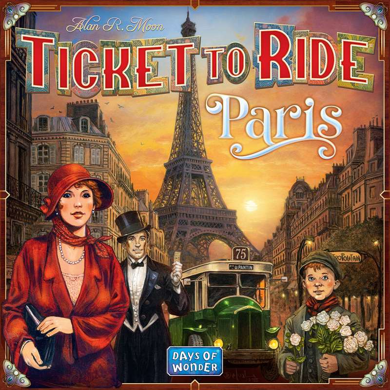 Ticket to Ride: Paris (New) - Days of Wonder 650G