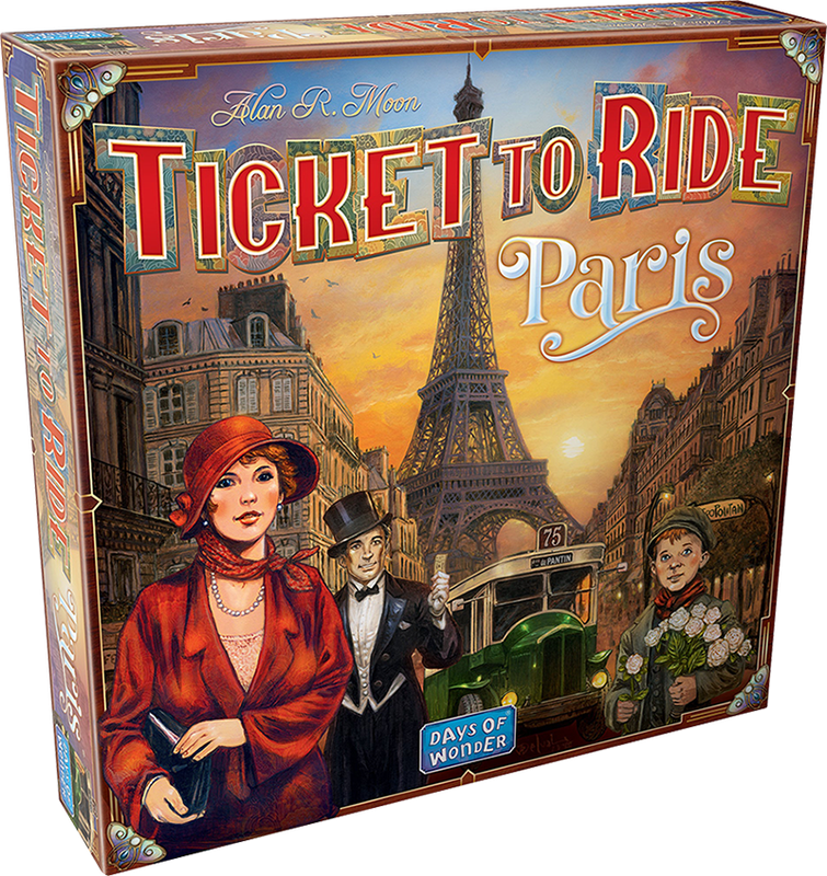 Ticket to Ride: Paris (New) - Days of Wonder 650G