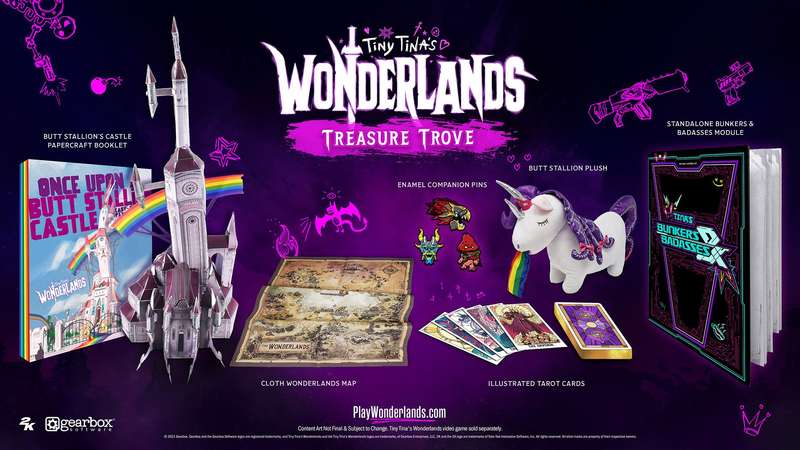 Tiny Tina's Wonderlands - Treasure Trove Collector's Box (New) - 2K Games 3000G