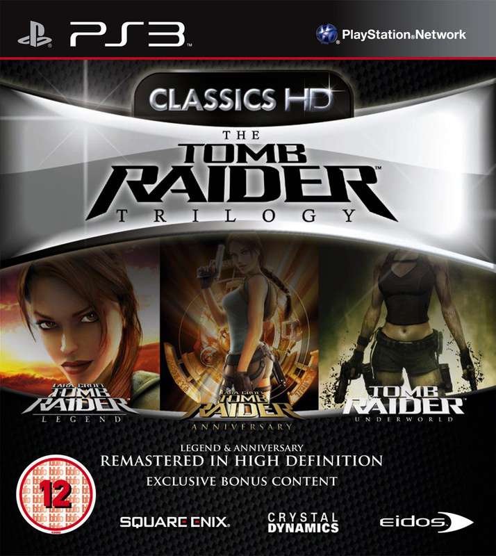 Tomb Raider Trilogy - Classics HD (PS3)(New) - Square Enix 120G