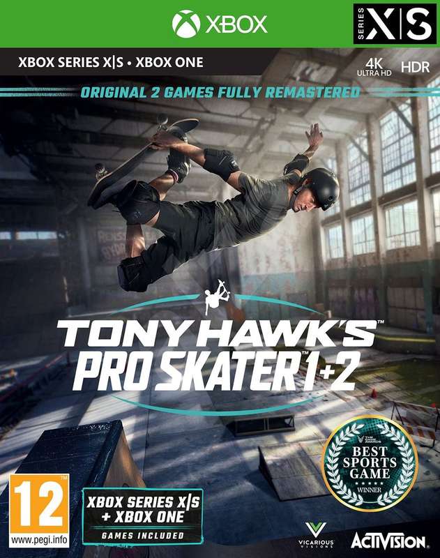 Tony Hawk's Pro Skater 1+2 (Xbox Series)(New) - Activision 120G