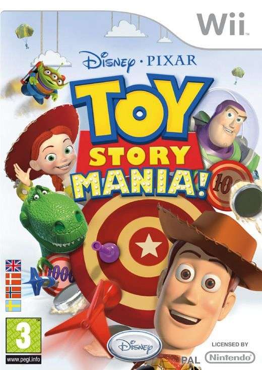 Toy Story Mania! (Wii)(Pwned) - Disney Interactive Studios 130G