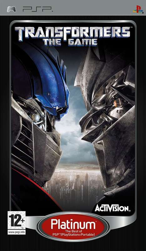 Transformers: The Game - Platinum (PSP)(Pwned) - Activision 80G