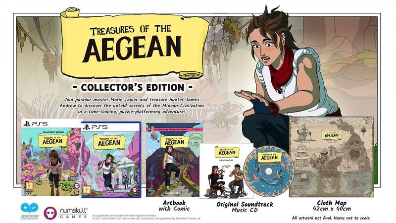 Treasures of the Aegean - Collector's Edition (PS5)(New) - Numskull Games 250G