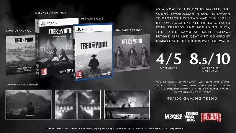 Trek to Yomi - Deluxe Edition (PS5)(New) - Devolver Digital 350G