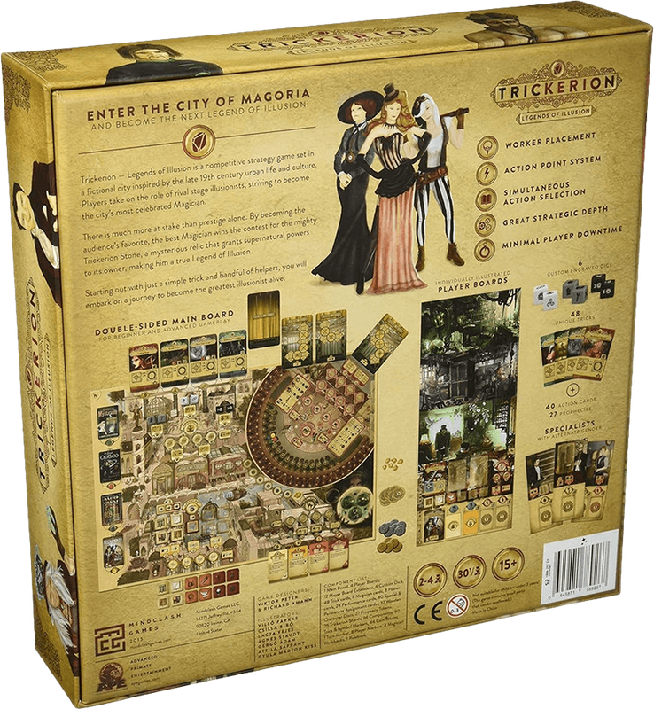 Trickerion: Legends of Illusion (New) - Mindclash Games 2500G