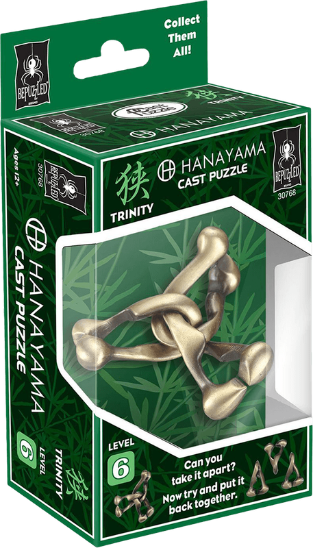 Trinity Hanayama Brain Teaser - Level 6 (New) - BePuzzled 300G