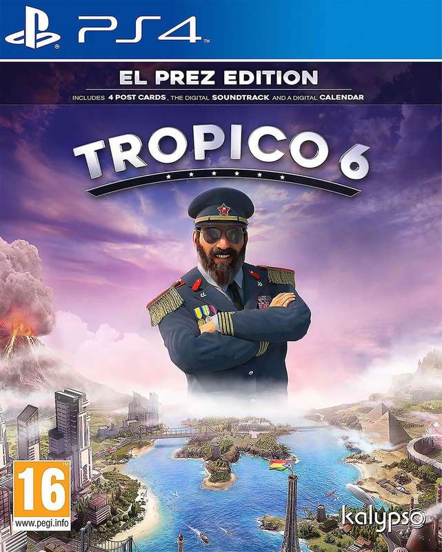 Tropico 6: El Prez Edition (PS4)(New) - Kalypso 120G