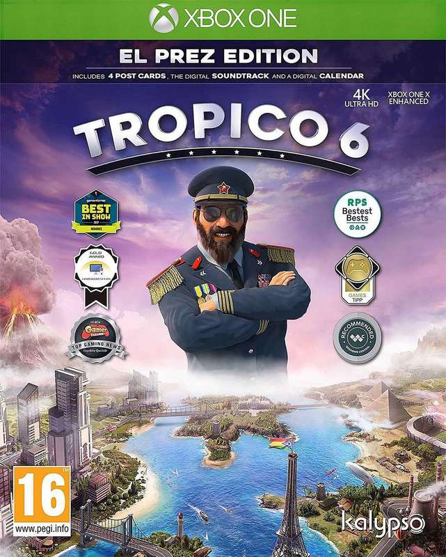 Tropico 6: El Prez Edition (Xbox One)(New) - Kalypso 120G
