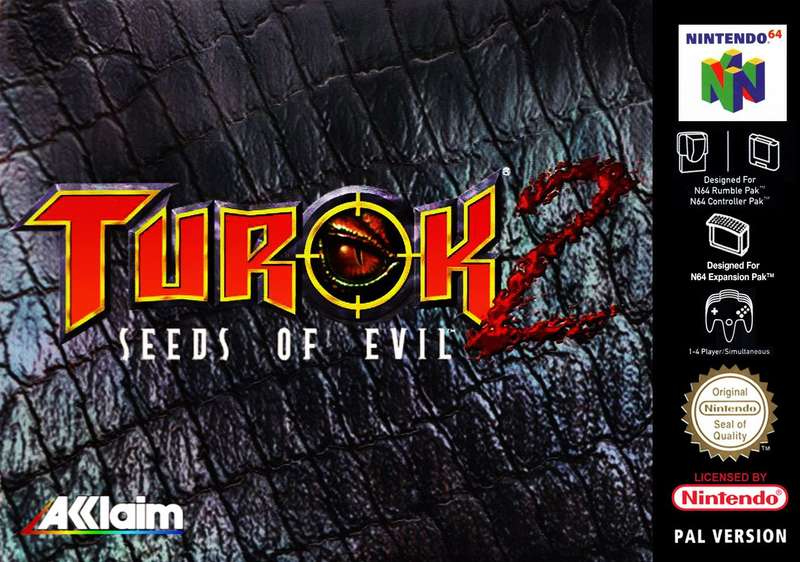 Turok 2: Seeds of Evil (Cart Only)(N64)(Pwned) - Acclaim 130G