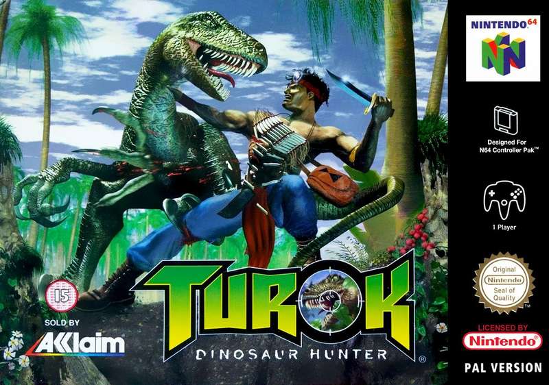 Turok: Dinosaur Hunter (Cart Only)(N64)(Pwned) - Acclaim 130G