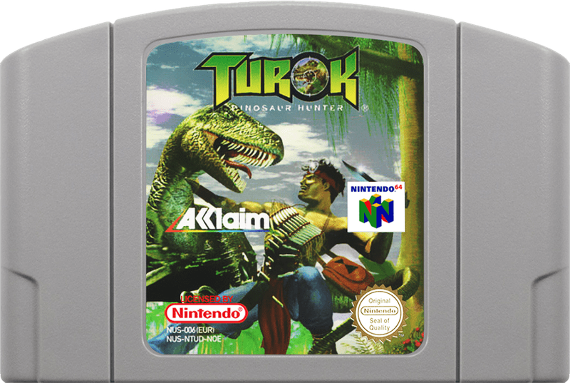 Turok: Dinosaur Hunter (Cart Only)(N64)(Pwned) - Acclaim 130G