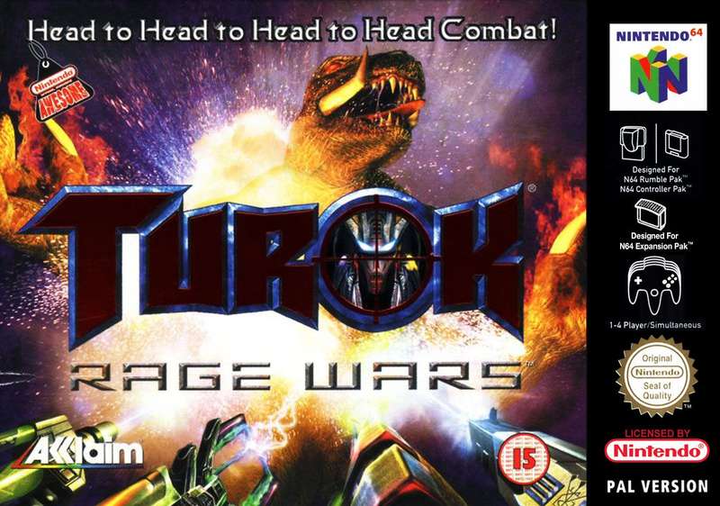 Turok: Rage Wars (Cart Only)(N64)(Pwned) - Acclaim 130G