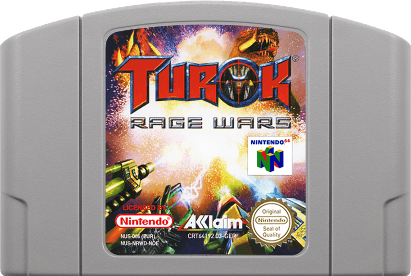 Turok: Rage Wars (Cart Only)(N64)(Pwned) - Acclaim 130G