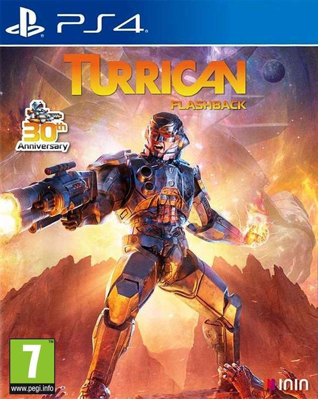 Turrican Flashback - 30th Anniversary (PS4)(New) - ININ Games 90G