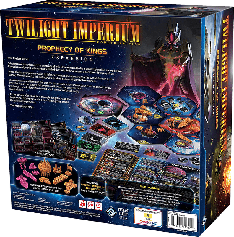 Twilight Imperium: Prophecy of Kings Expansion - Fourth Edition (New) - Fantasy Flight Games 2500G