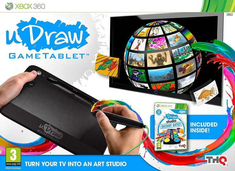 Xbox 360 uDraw GameTablet (Xbox 360)(Pwned) - THQ 500G
