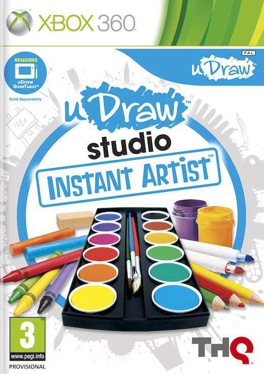 uDraw Studio: Instant Artist (Xbox 360)(Pwned) - THQ 130G