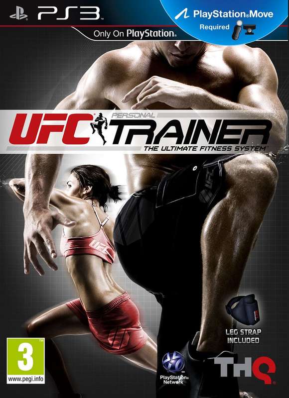 UFC: Personal Trainer including Leg Strap (Move)(PS3)(New) - THQ 250G