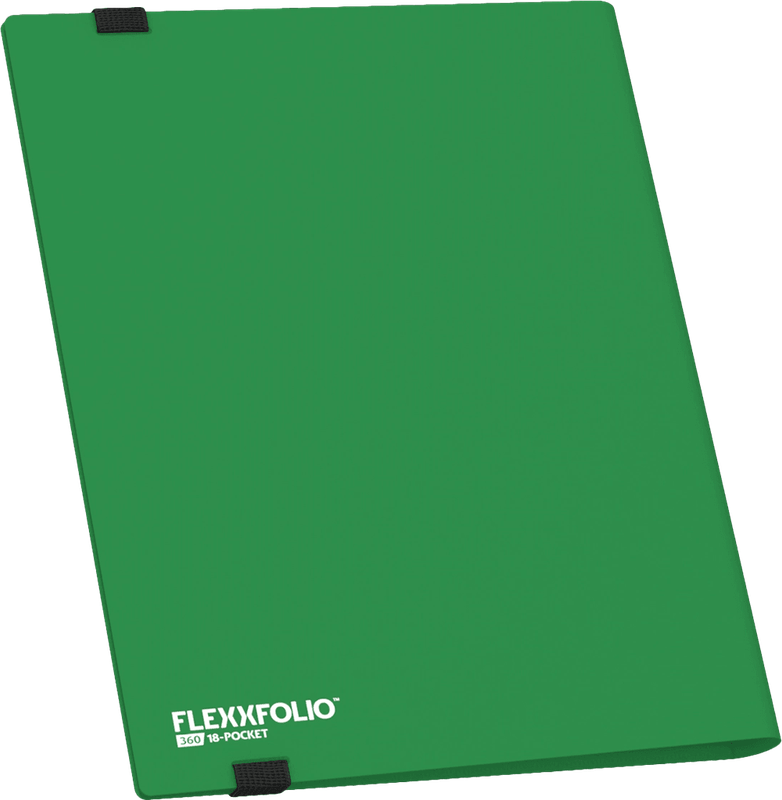 Ultimate Guard FlexxFolio 360 - 18-Pocket - Green (New) - Ultimate Guard 750G