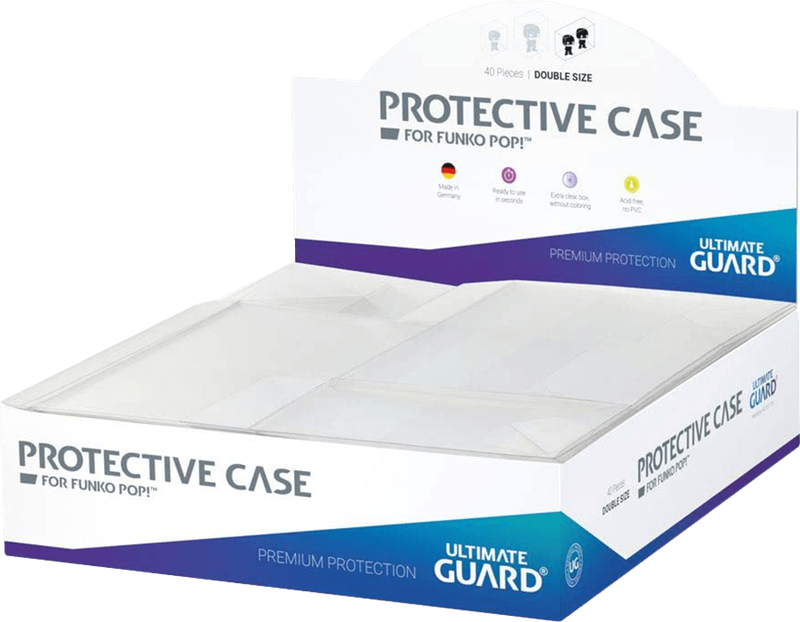 Funko Pop! 4'' Double Size Vinyl Figure Protector Case - 0.36mm Clear Plastic (New) - Ultimate
