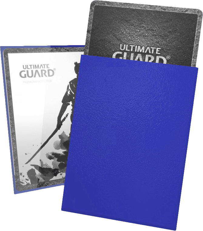 Ultimate Guard Katana 100 Standard Size Sleeves - Blue (New) - Ultimate Guard 100G
