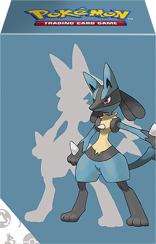 Ultra Pro Pokemon Lucario Full-View Deck Box (New) - Ultra Pro 150G